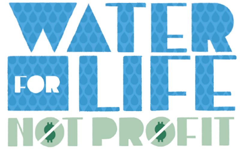 Water For Life Not Profit