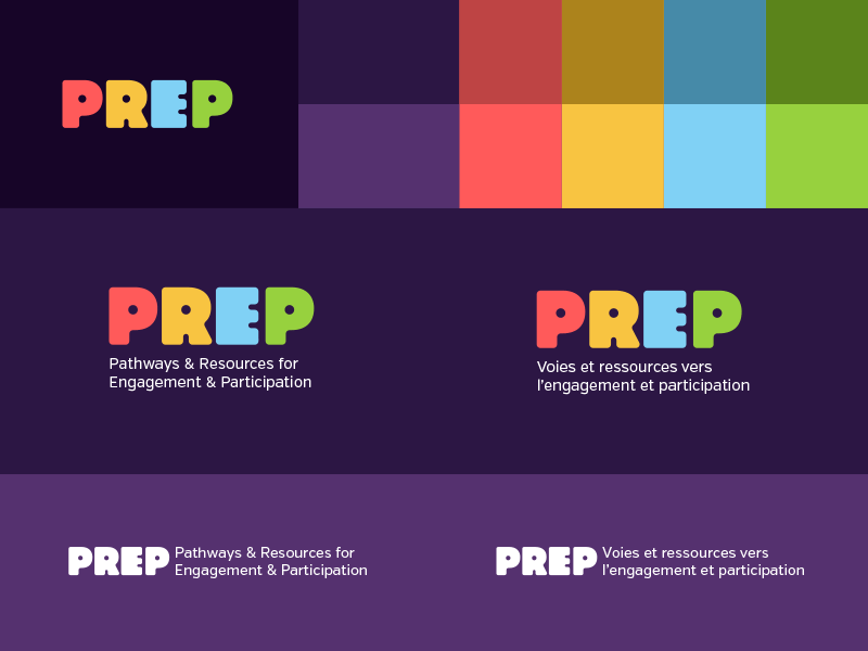 PREP Logo Lockups